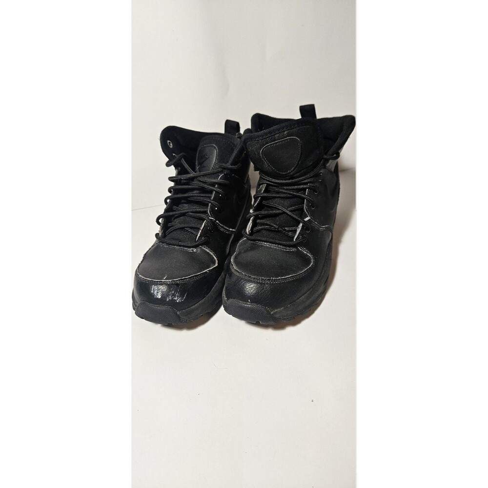Nike Manoa LTR GS Triple Black Size 5.5Y / EUR 38 BQ5372-001